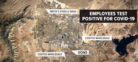 Multiple Vegas stores report COVID-19 positive tests