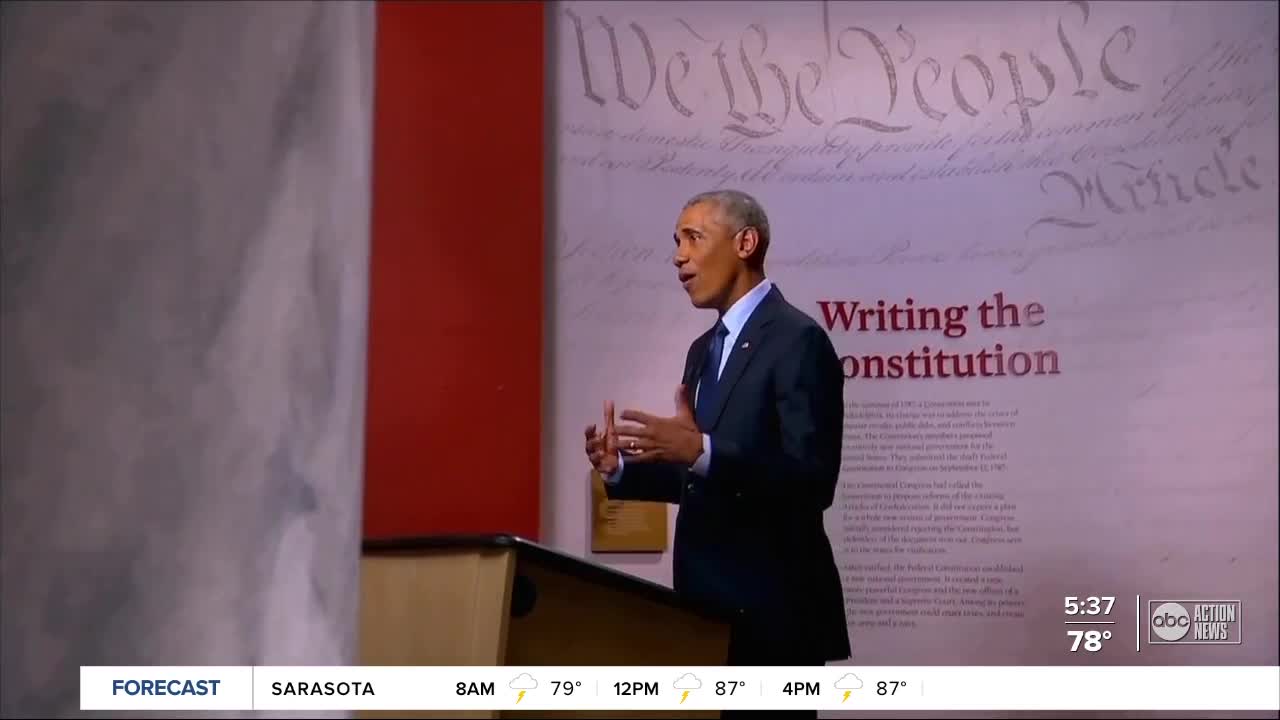 Obama at DNC: ‘Trump hasn’t grown into the job’