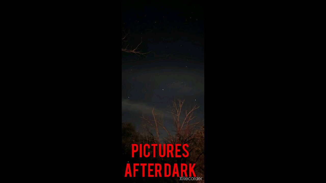 Pictures after night falls