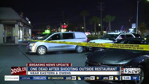 One dead outside restaurant