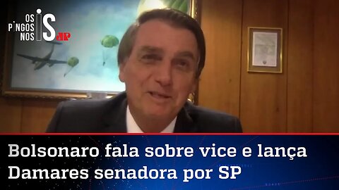 Exclusivo: Quem vai ser o vice de Bolsonaro? Confira a resposta do presidente