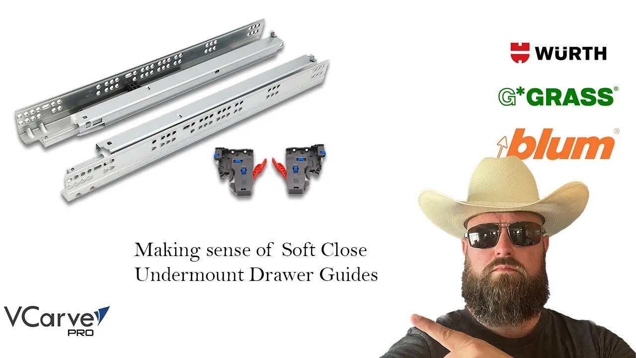 Soft close drawer guides explained!￼