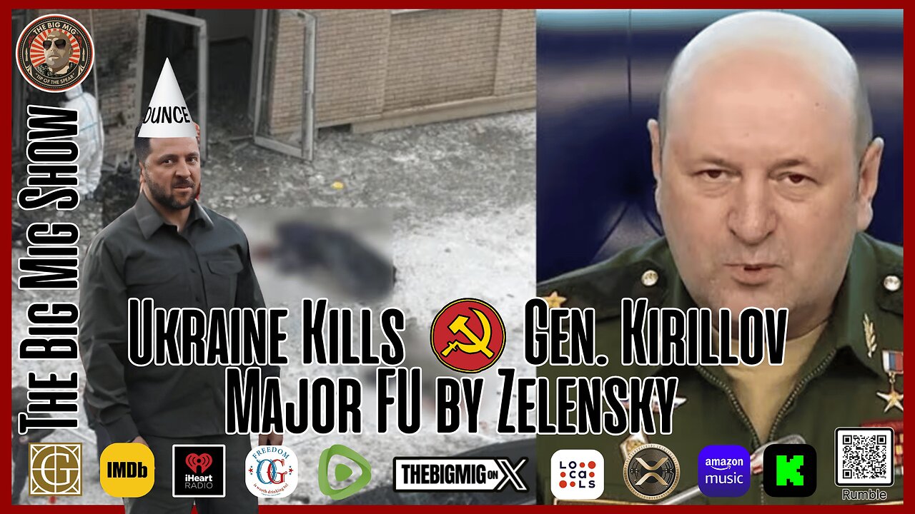 Ukraine Major FU Kills Russian Gen. Kirillov