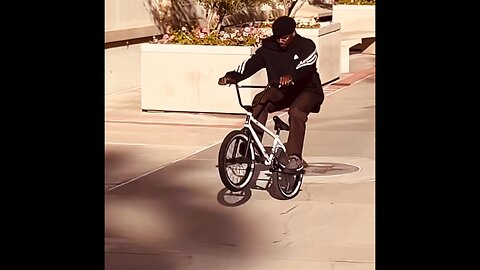 He smooth with it.