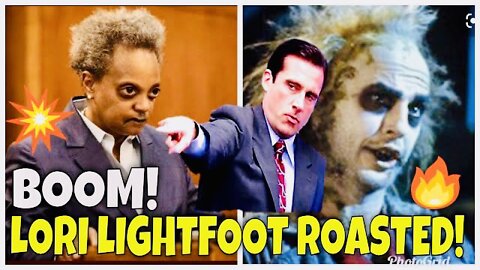 BOOM! ROASTED! Mayor Lori Lightfoot (AKA BEETLEJUICE) gets Scorched by Reporter over Running Again