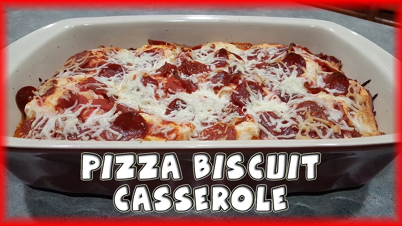 Pizza Biscuit Casserole