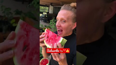 I miss Summer! 🍉❤️ #shorts #viral #trending #garden #tiktok #watermelon