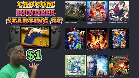 AMAZING Capcom Heroic Game Bundle Sale for STEAM DECK and PC