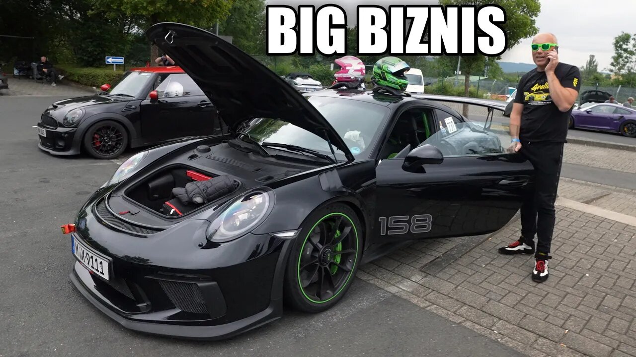 Big Biznis at a Hot Track Day