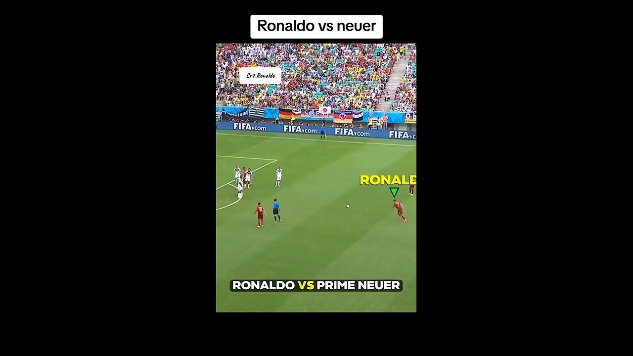 Ronaldo vs prime never