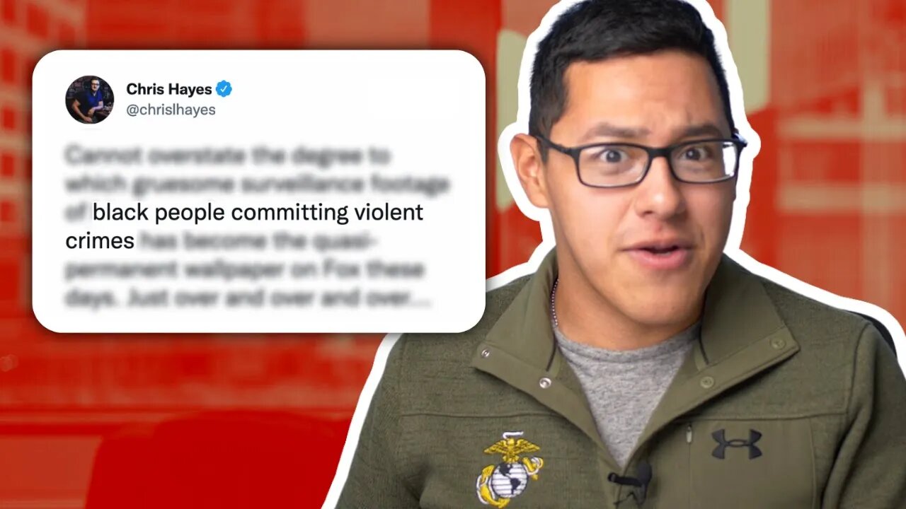 MSNBC host claims Fox News is blaming black people for Biden's crime crisis
