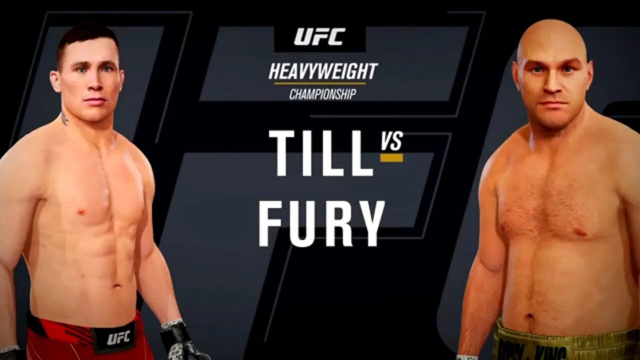 EA Sports UFC 4 Gameplay Tyson Fury vs Darren Till