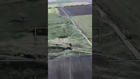 The destruction of the American counter battery station TPQ by the Russian Lancet kamikaze drone