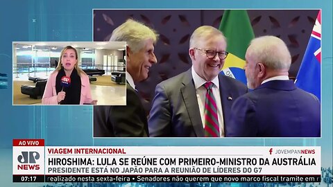 Lula terá encontro com primeiro-ministro da Austrália em Hiroshima