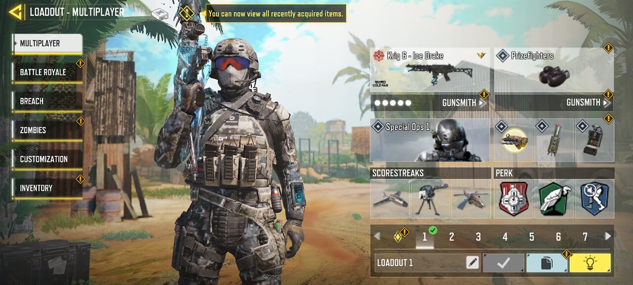COD MOBILE MYTHIC GUN GAMEPLAY KRIG 6 -ICEDRAKE FULLY UPGRADED