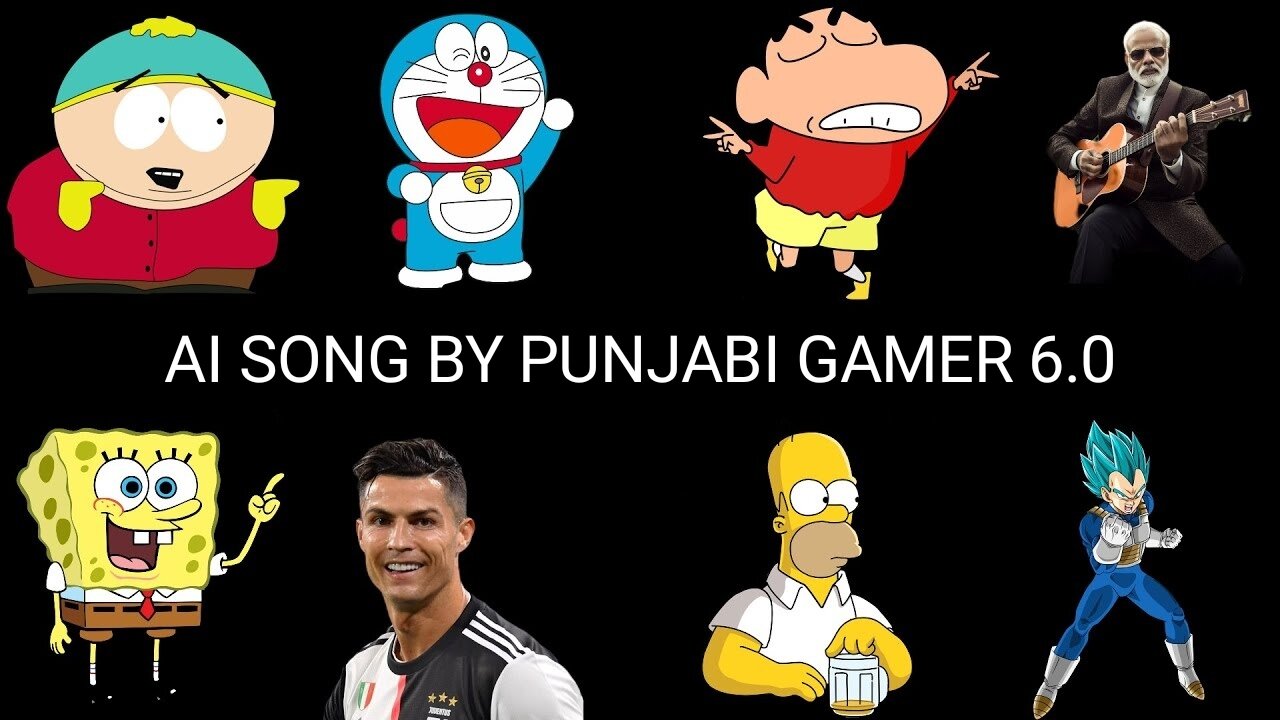 Al voices of Shinchan, Puneet Superstar, Modi Ji, Ronaldo Bhai, Rahul Gandhi, Yo Yo Honey Singh.