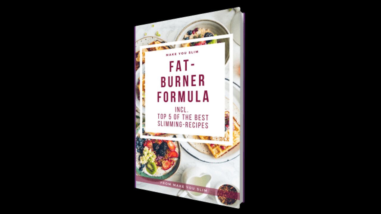 The Fat Burner Formula Free Book