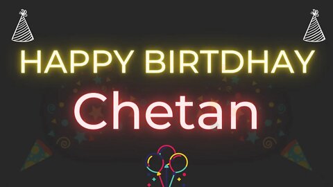 Happy Birthday to Chetan - Birthday Wish From Birthday Bash