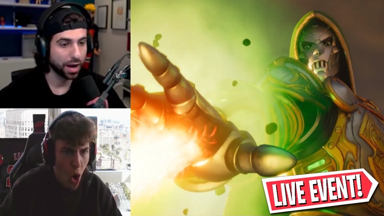 Streamers React To The Dr Doom LIVE EVENT!