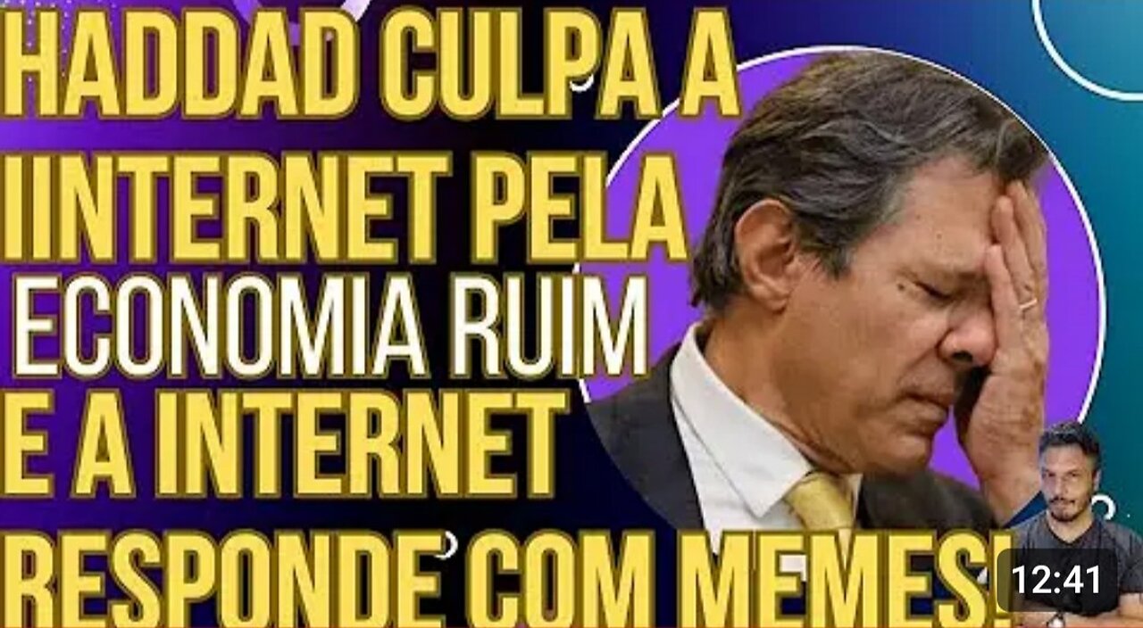 SE DEU MAL: THaxad culpa as redes sociais pela Economia ruim e as redes respondem com memes!