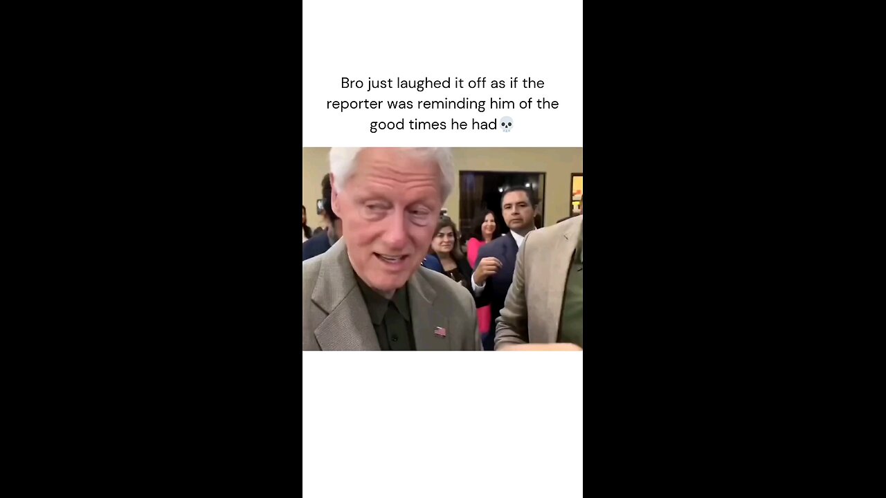 Ol Billy Laughs off the Epstien Question