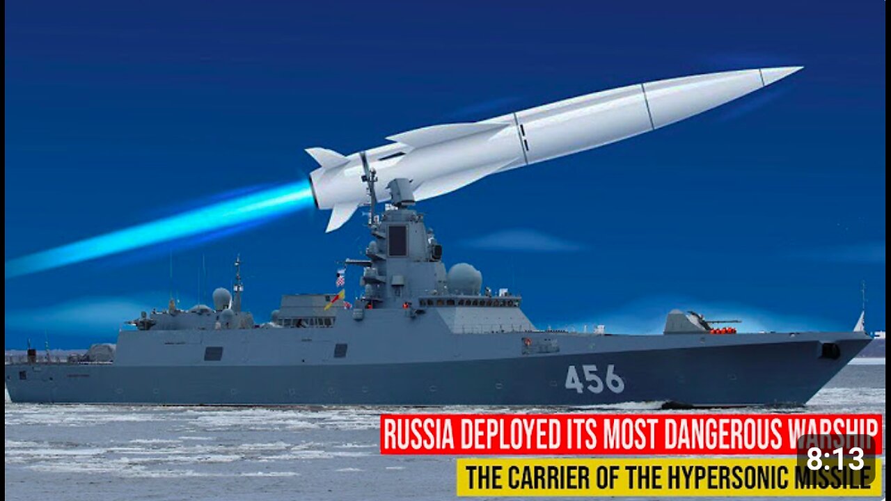 ⚓️🇷🇺 Russian frigate Admiral Golovko with hypersonic weapons - first deployment in distant waters