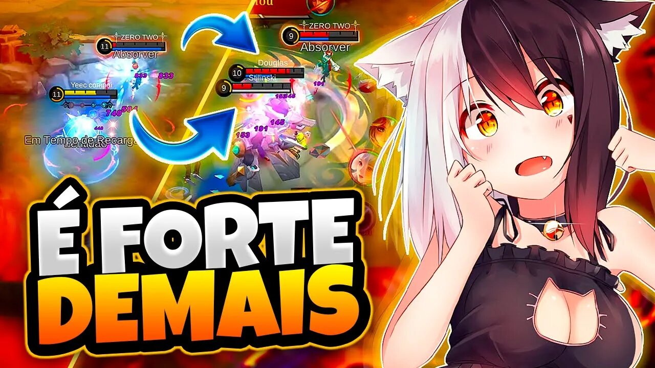 ELA FOI FEITA PRA DERRETER QUALQUER HERÓI! | MOBILE LEGENDS