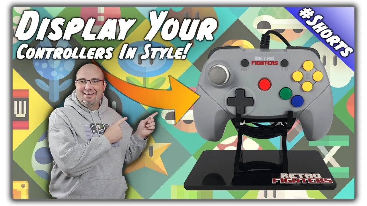 Awesome Stands to Display & Store Your Brawler64 & Other Controllers! #Shorts