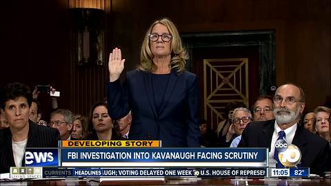 FBI investigation into Kavanaugh facing scrutiny