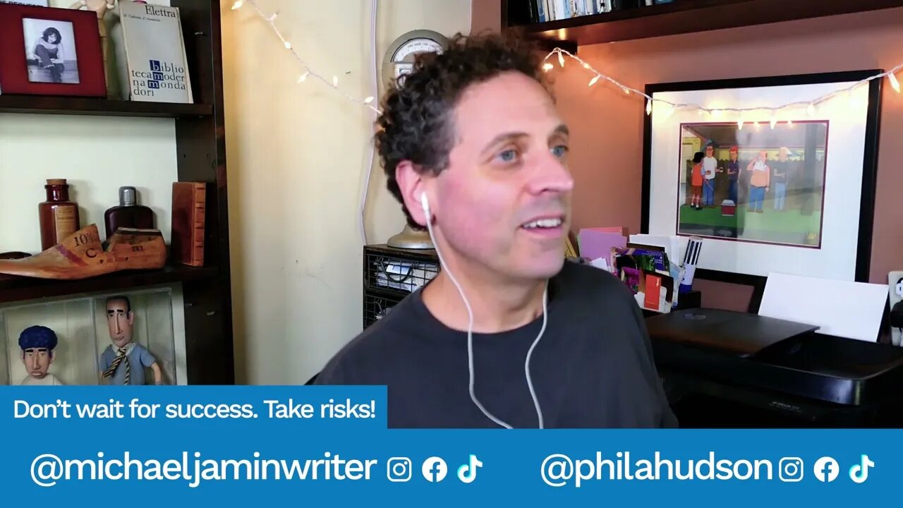 Don’t Wait For Guaranteed Success: Take Risks! - Screenwriting Tips & Advice from Michael Jamin