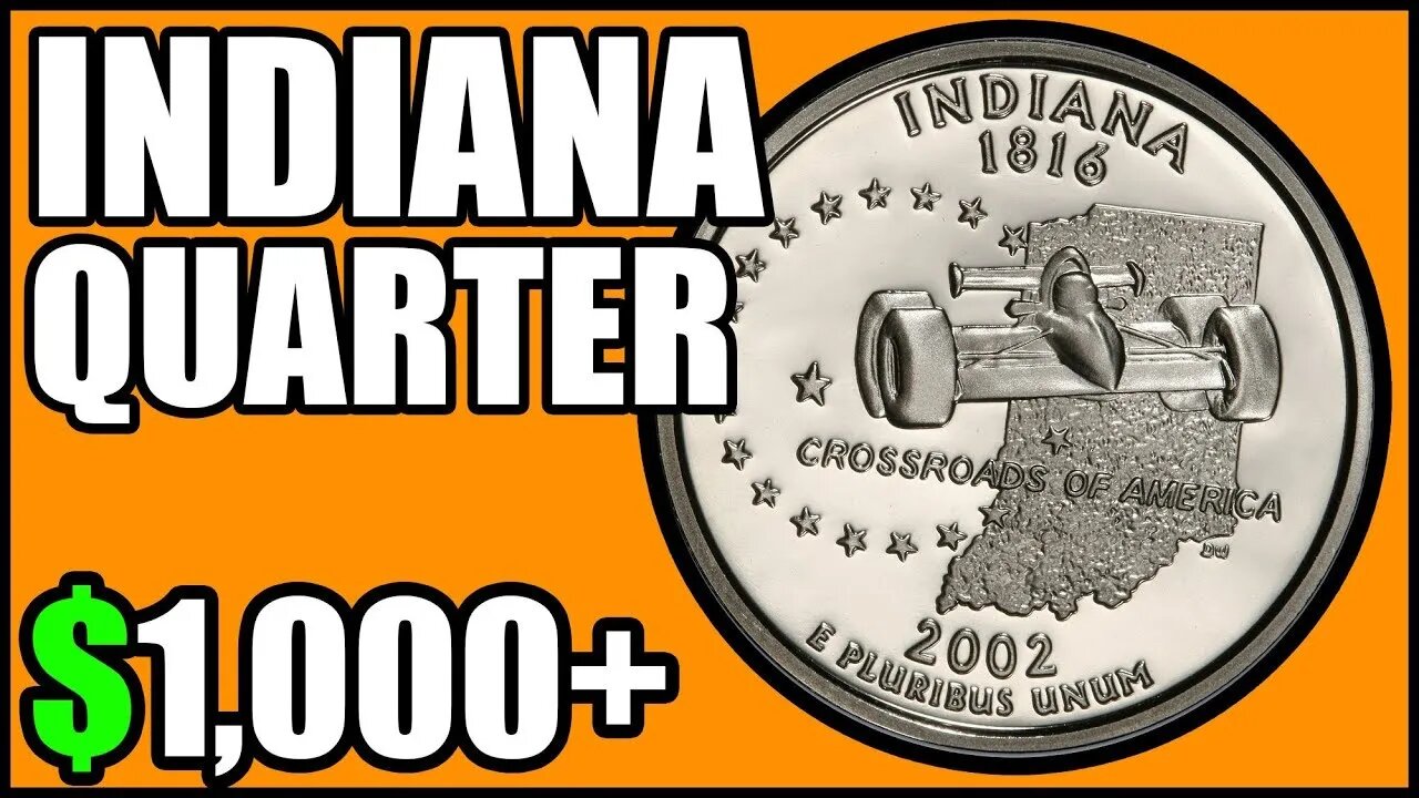 2002 Indiana Quarters Worth Money - How Much Is It Worth and Why, Errors, Varieties, and History