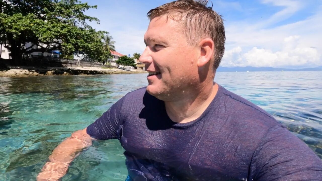 Tourist Free Backyard Swim (Perfect Rainy Season Weather!)