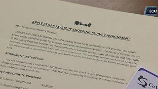 Don't fall victim to the "Mystery Shopper" scam