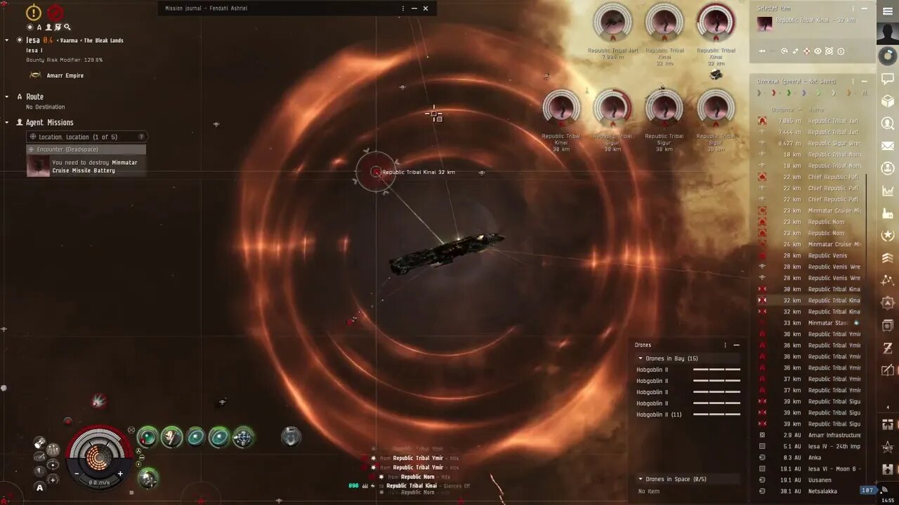 EVE Online Location Location 1 of 5 - Level 5 Security Mission