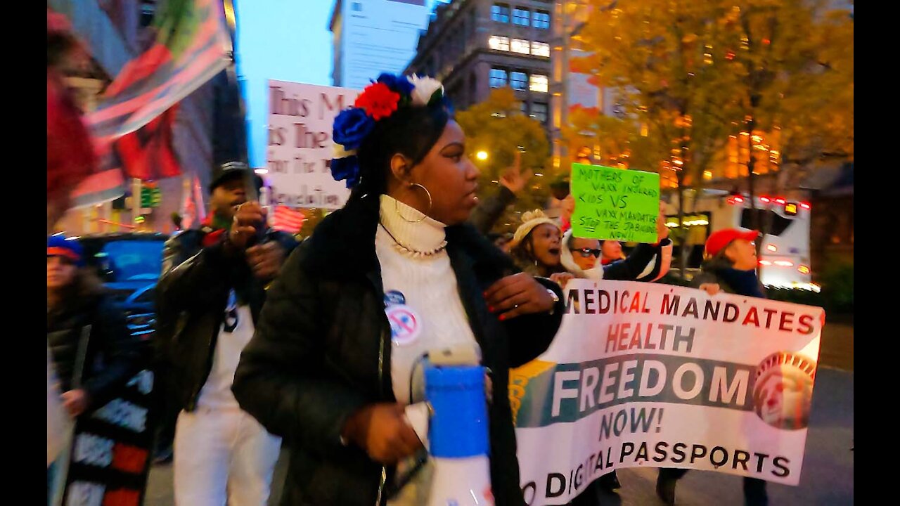 New York City Vaccine Mandate Protest