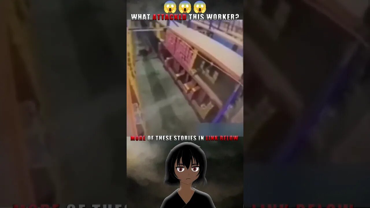 Paranormal Attack on worker.😨😨😨 #scary #haunted #paranormal #creepy #shorts