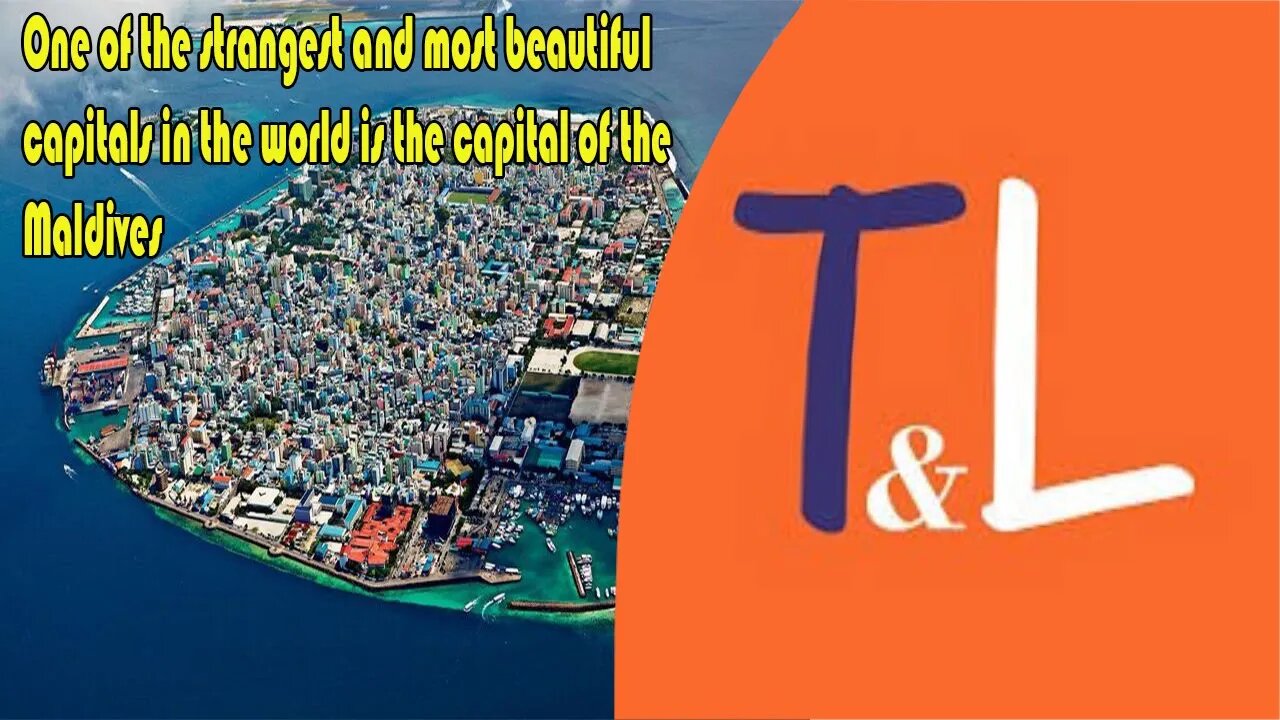 One of the strangest and most beautiful capitals in the world is the capital of the Maldives,Malé