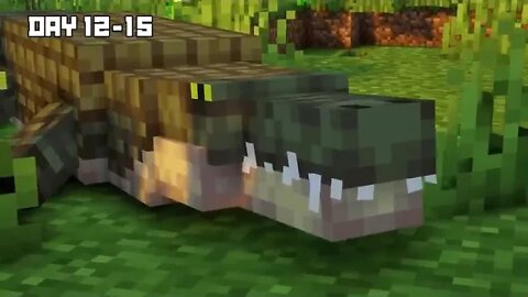 I Survived 100 DAYs as an ALLIGATOR in HARDCORE Minecraft! #### 14