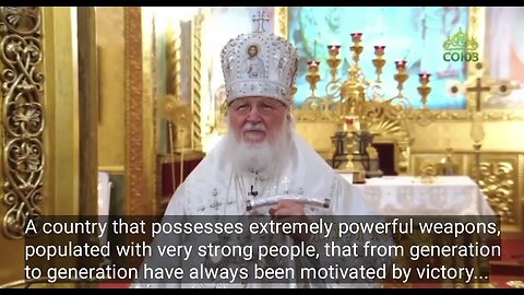 The desire to destroy Russia by mindless West will result in the demise for all | Patriach Kirill