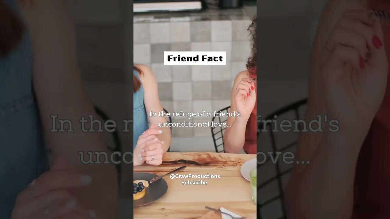 In the refuge of a friend's unconditional love #relationshipadvice #shorts