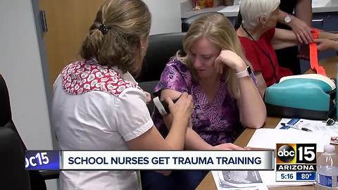 Tempe nurses receive trauma training in wake of Parkland shooting