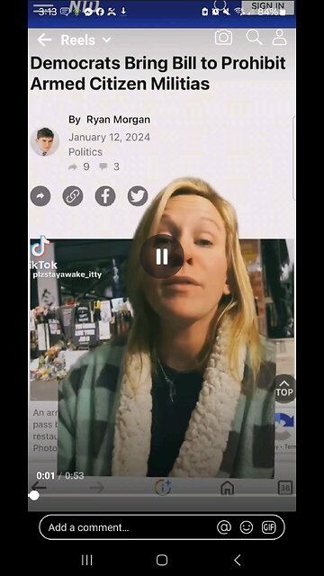 Democrats Bring Bill to Prevent Armed Citizen Militias