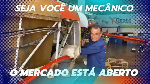 Venha Ser um Mecânico de Aviação - Mercado em Expansão, Emprego Certo