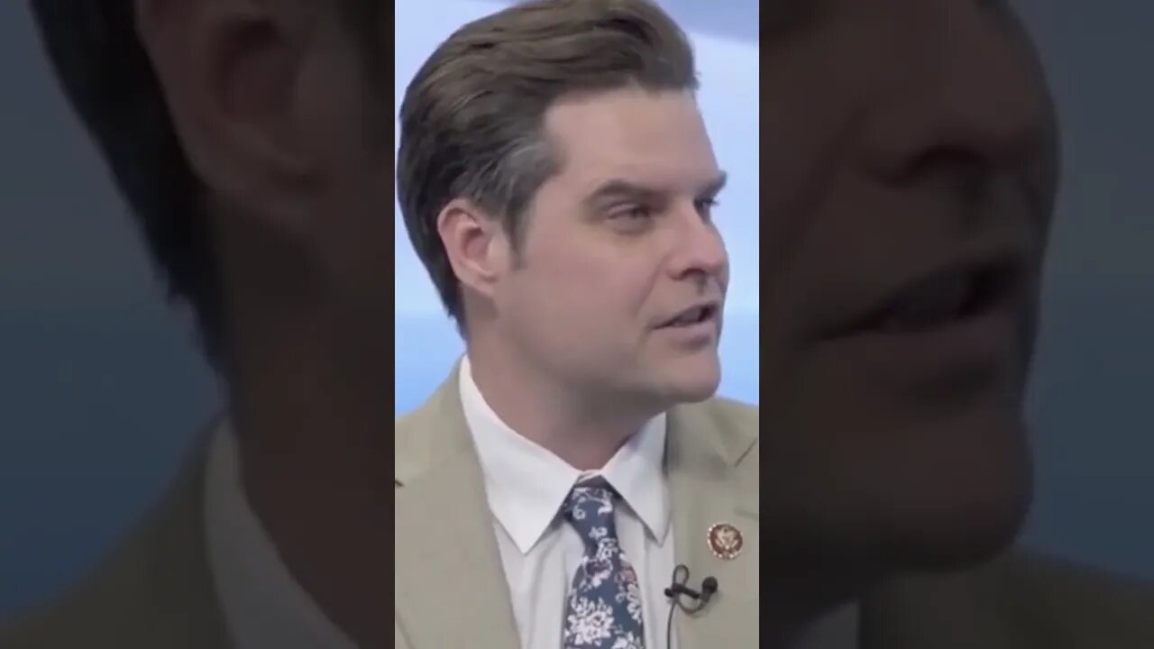 Rep. Matt Gaetz RIPS into Biden administration for failed banking policies. #shorts