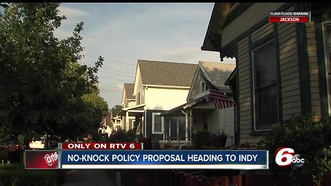 No-knock policy proposal heading to Indy City-County Council