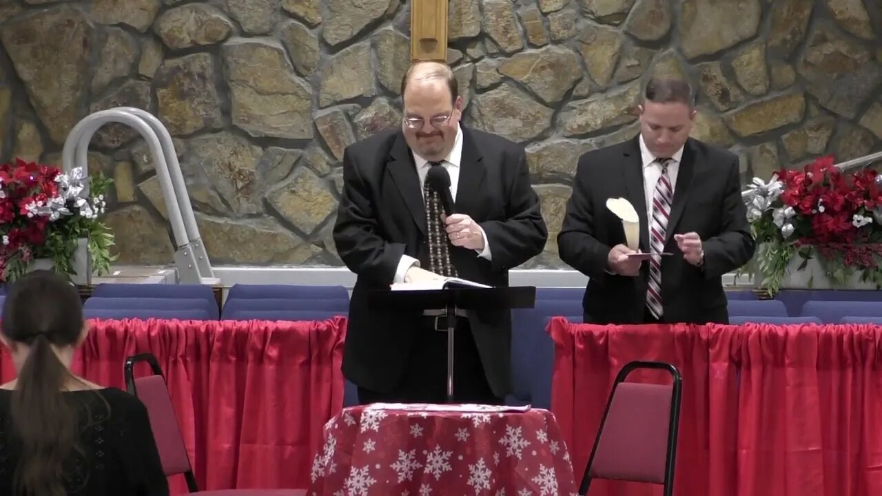 Christmas Musical 2022 12/11/22 Pastor Tim DeVries Independent Fundamental Baptist Preaching