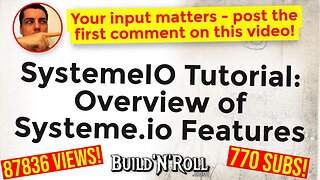 SystemeIO Tutorial: Overview of Systeme.io Features