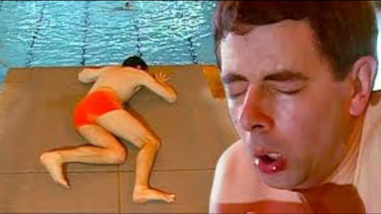 Funny Clips of Mr. Bean! Dive