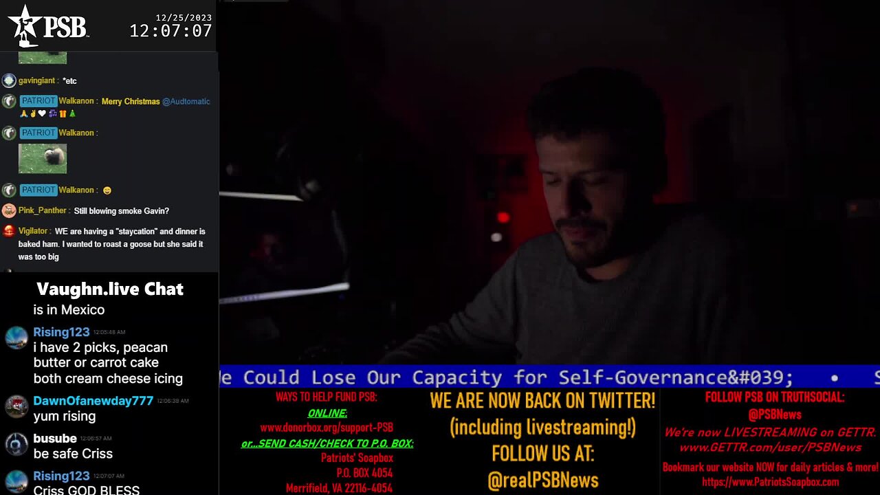 2023-12-25 00:00 EST - Salty Sundays: with Salty Crystal