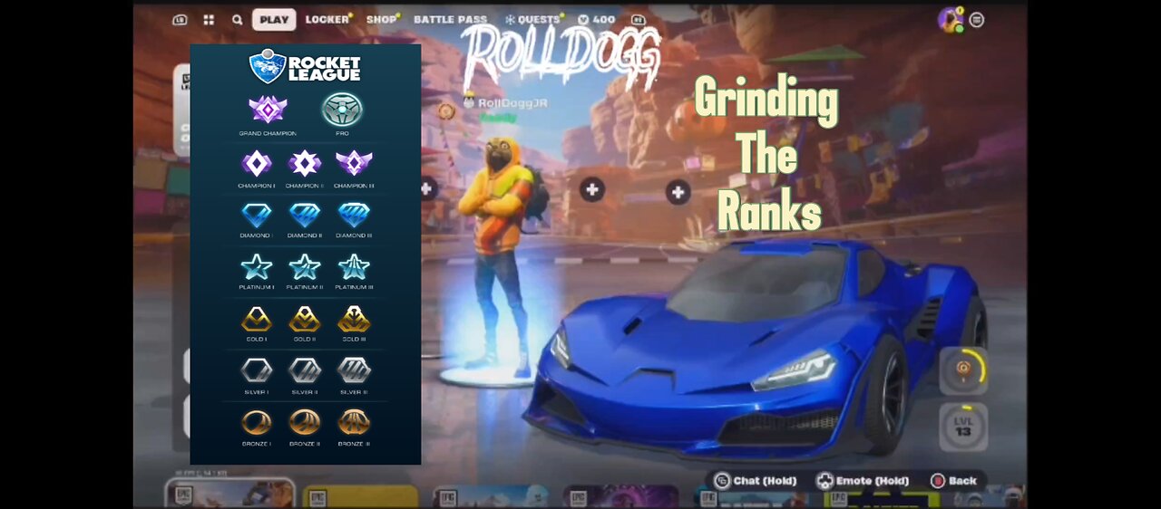 Grinding Rocket Racing Ranked